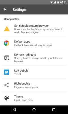 Link Bubble - Brave android App screenshot 3